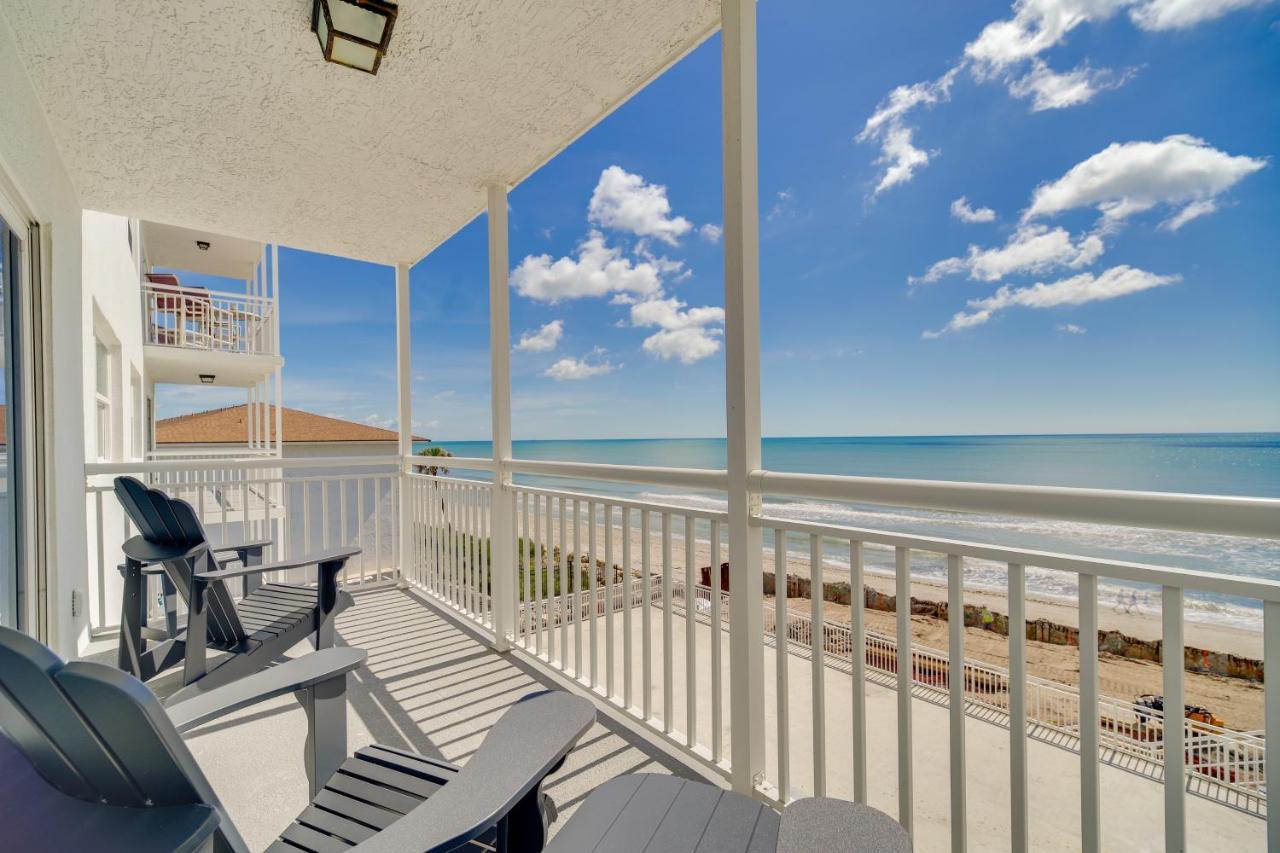 Oceanfront Satellite Beach Condo With Balcony, Views Dış mekan fotoğraf